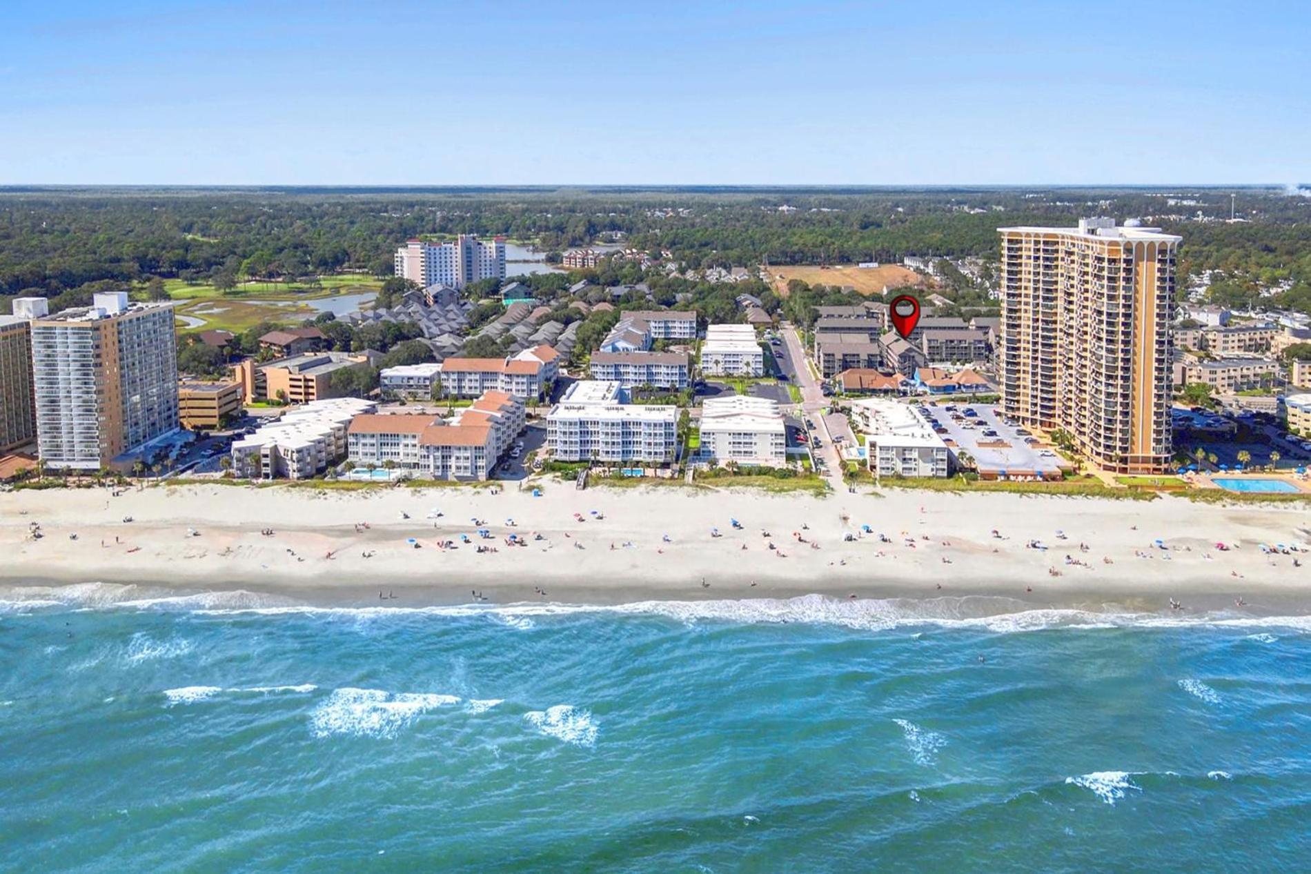 Two Bedroom Steps From The Beach! Shore Dr! Myrtle Beach Kültér fotó